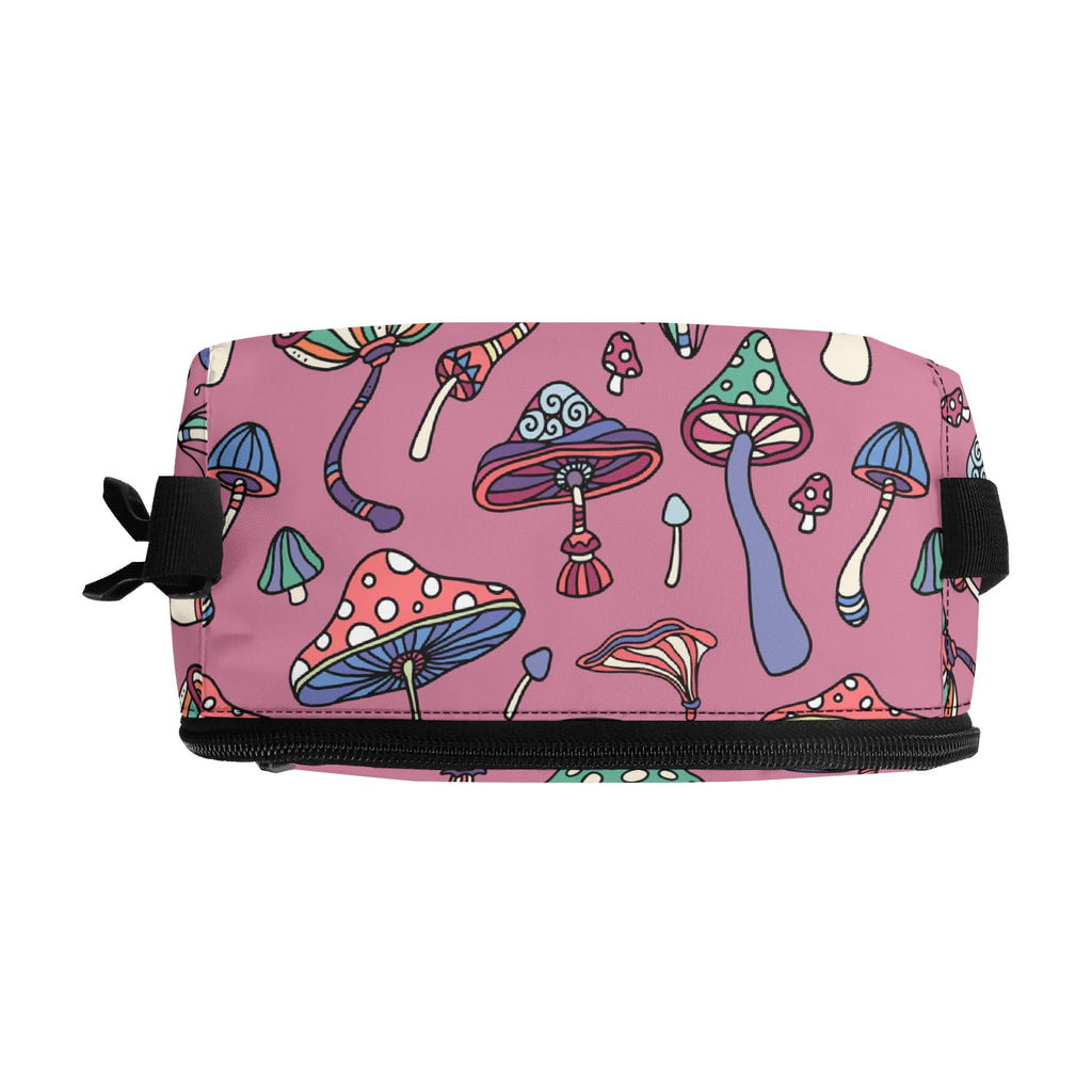 Retro Mushrooms Insulated Lunch Bag - Offbeat Sweetie