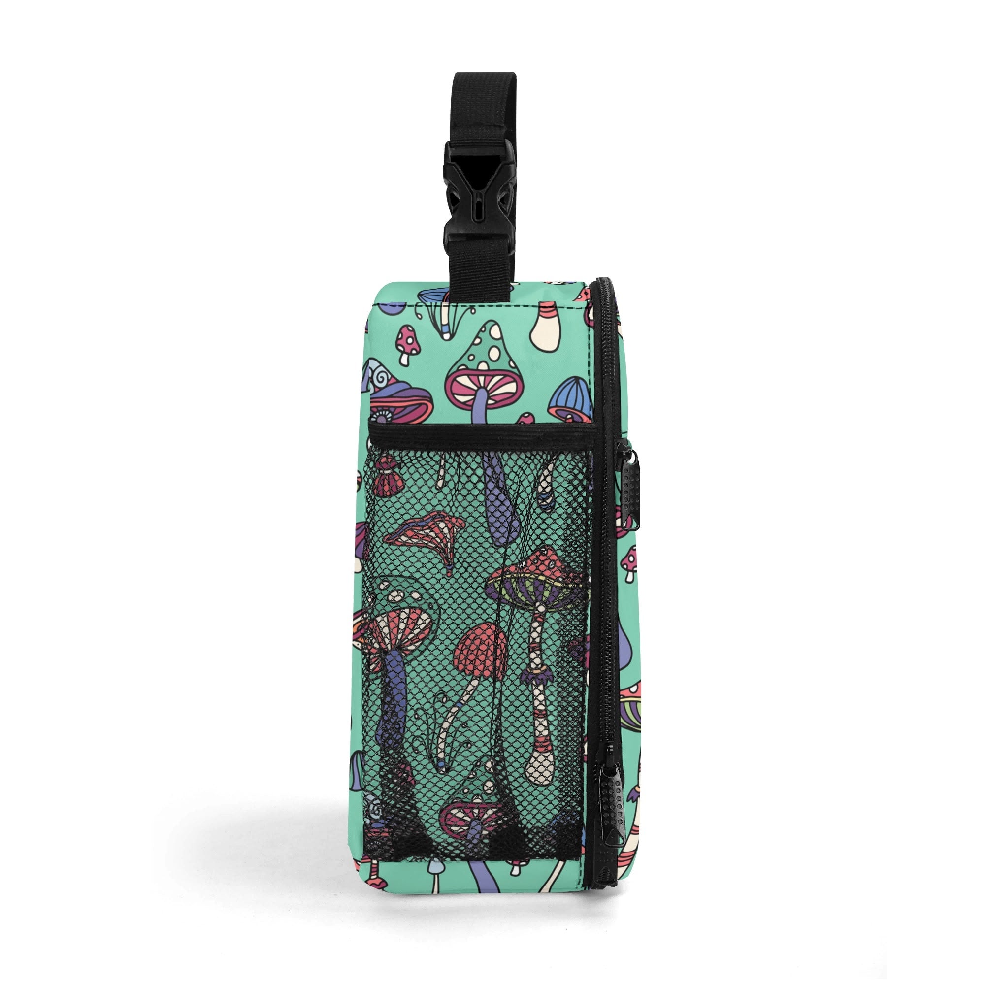 Funky Mushrooms Insulated Lunch Bag - Offbeat Sweetie