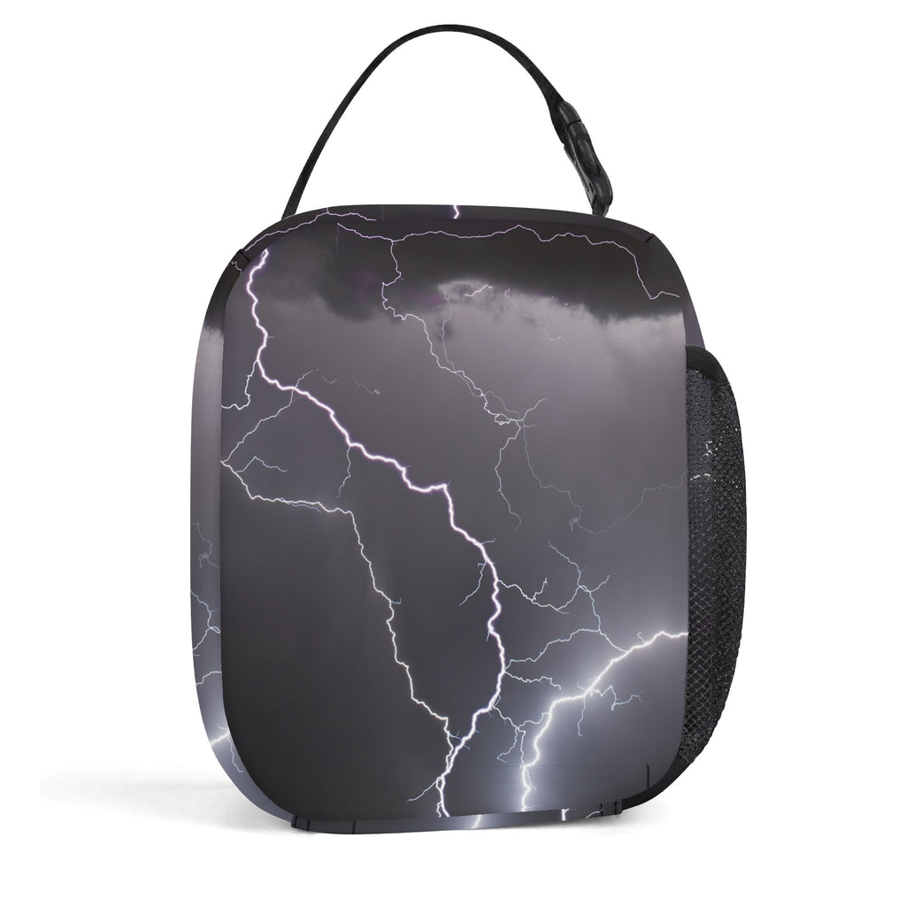 Lightning Crashes Insulated Lunch Bag - Offbeat Sweetie