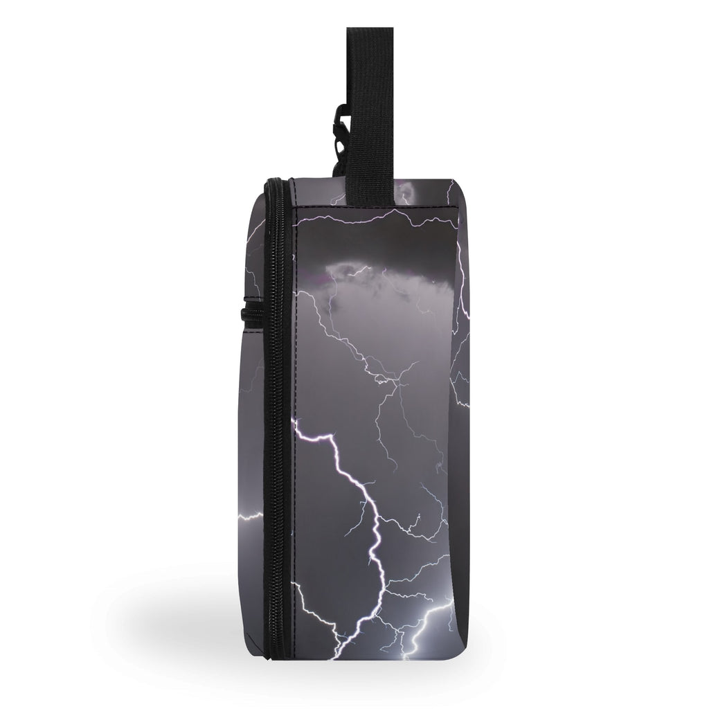 Lightning Crashes Insulated Lunch Bag - Offbeat Sweetie