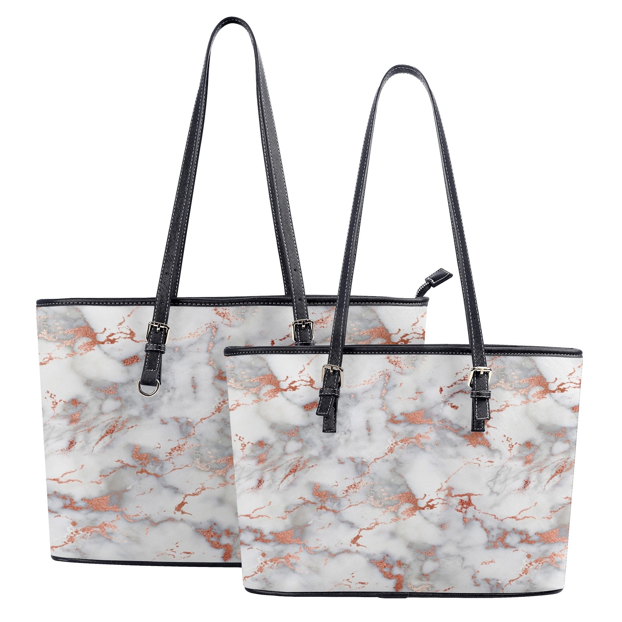 Marble Blush Tote Bag - Offbeat Sweetie