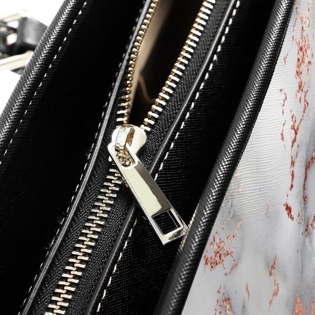 Marble Blush Tote Bag - Offbeat Sweetie