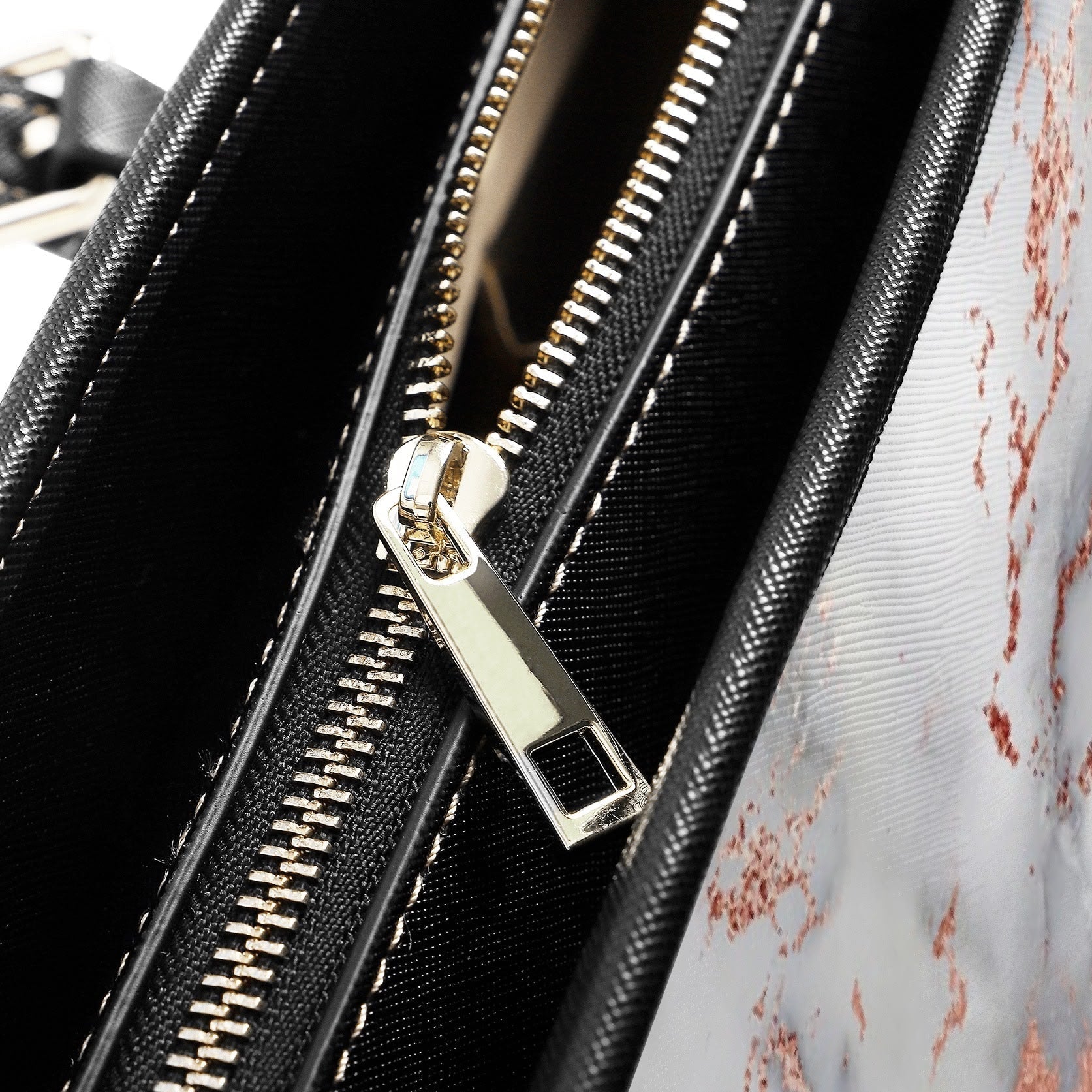 Marble Blush Tote Bag - Offbeat Sweetie