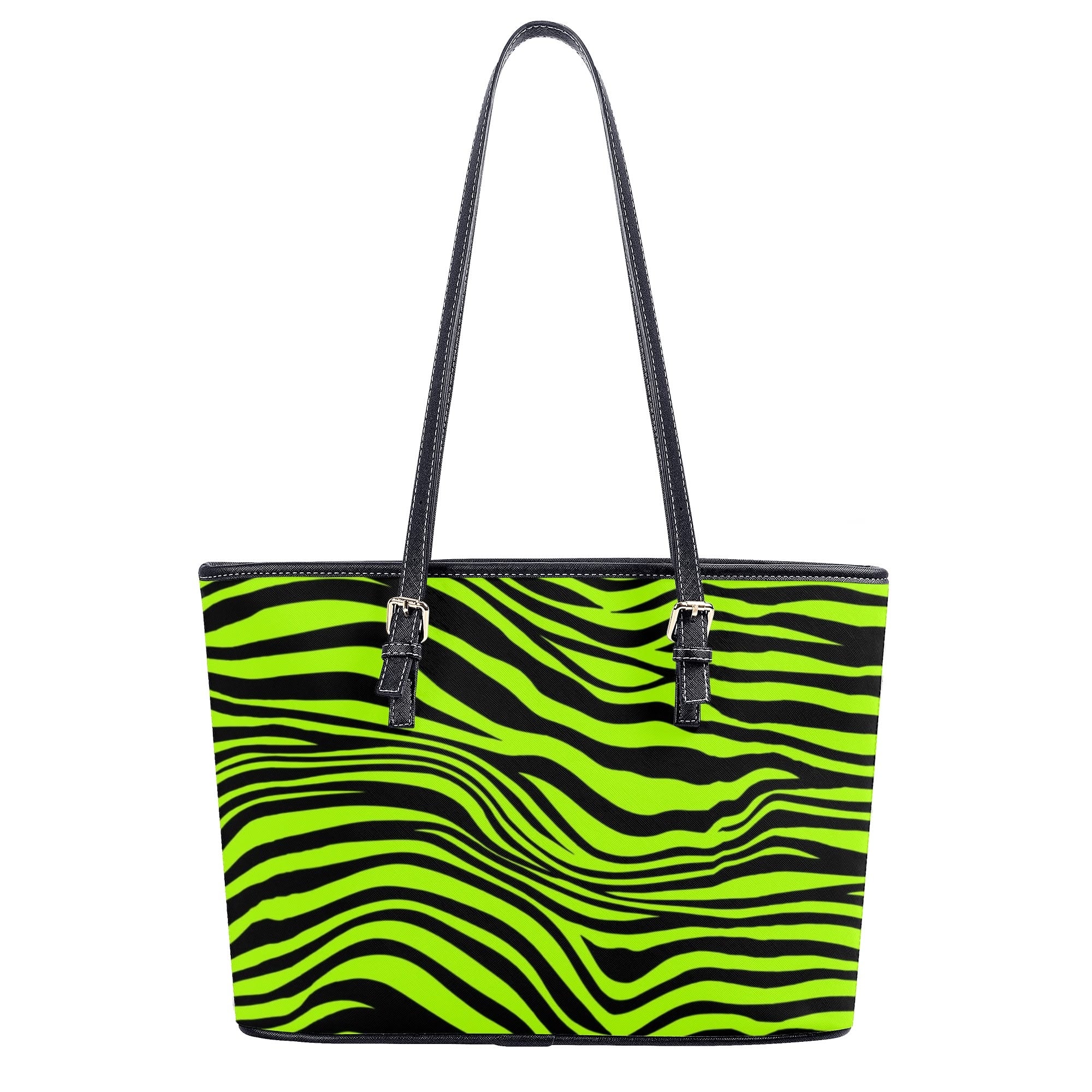 Neon Zebra Tote Bag - Offbeat Sweetie