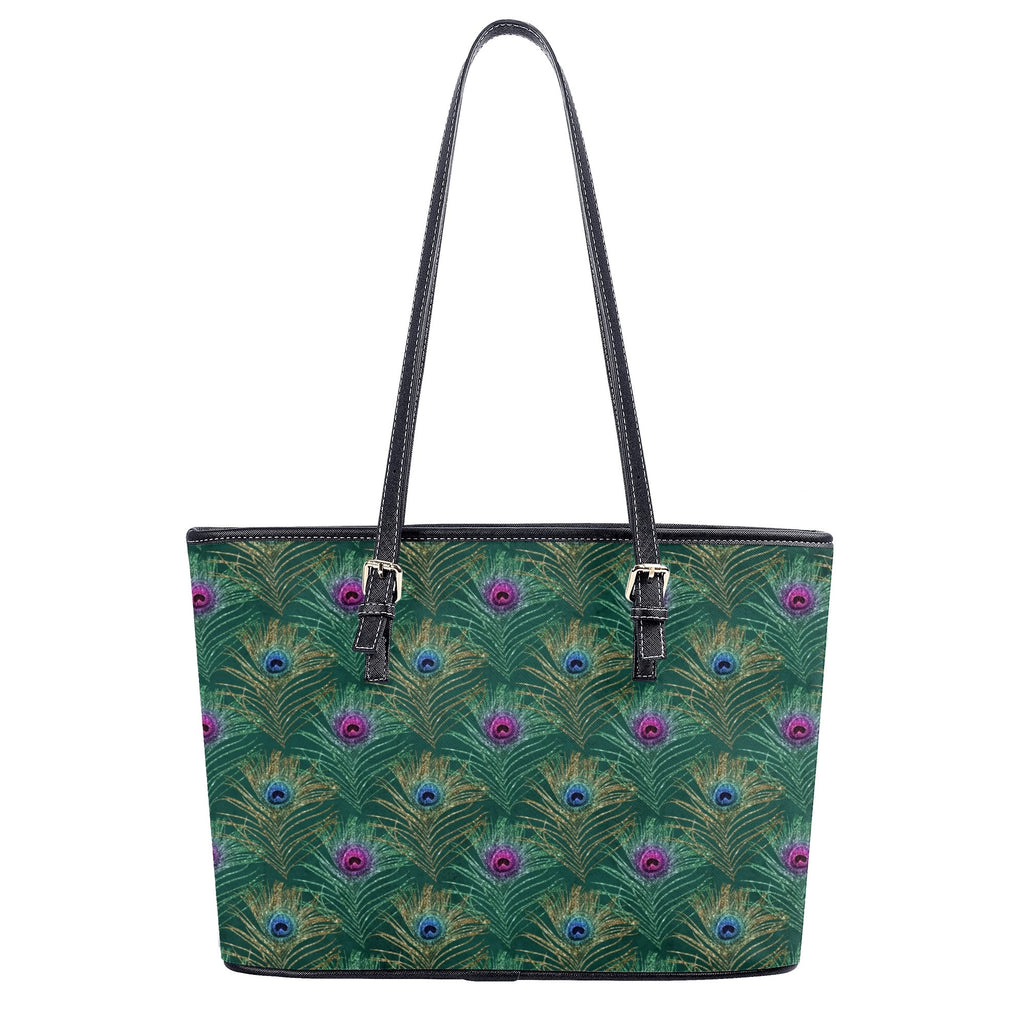 Peacock Feathers Tote Bag - Offbeat Sweetie