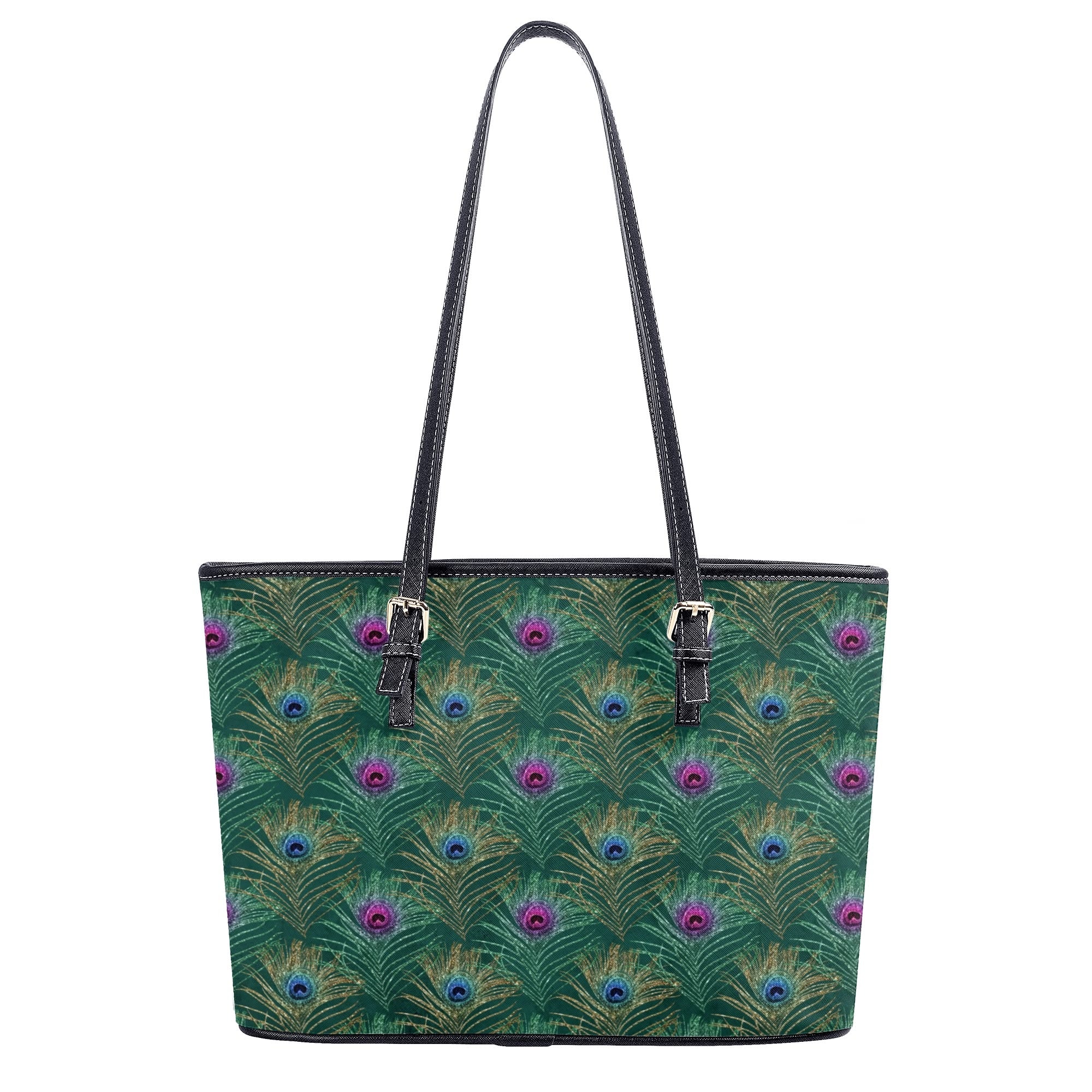 Peacock Feathers Tote Bag - Offbeat Sweetie