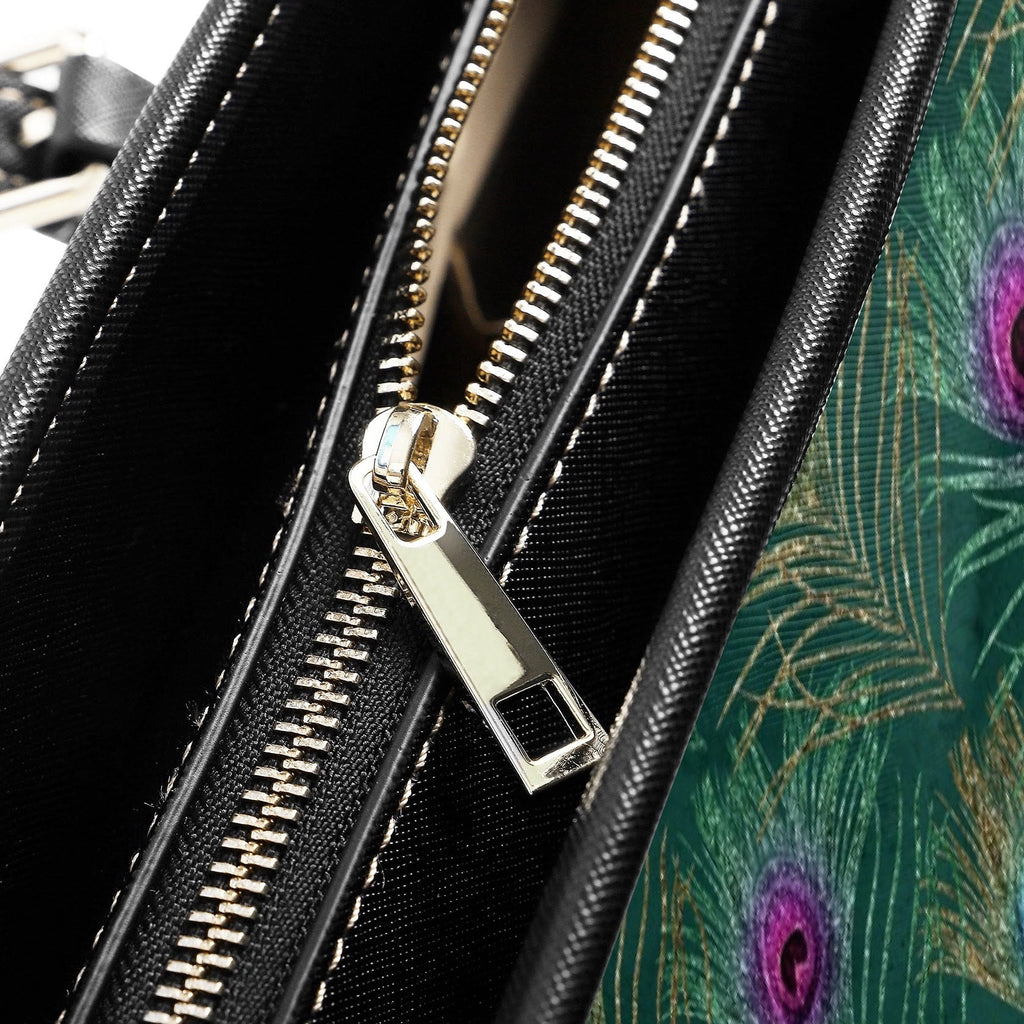 Peacock Feathers Tote Bag - Offbeat Sweetie