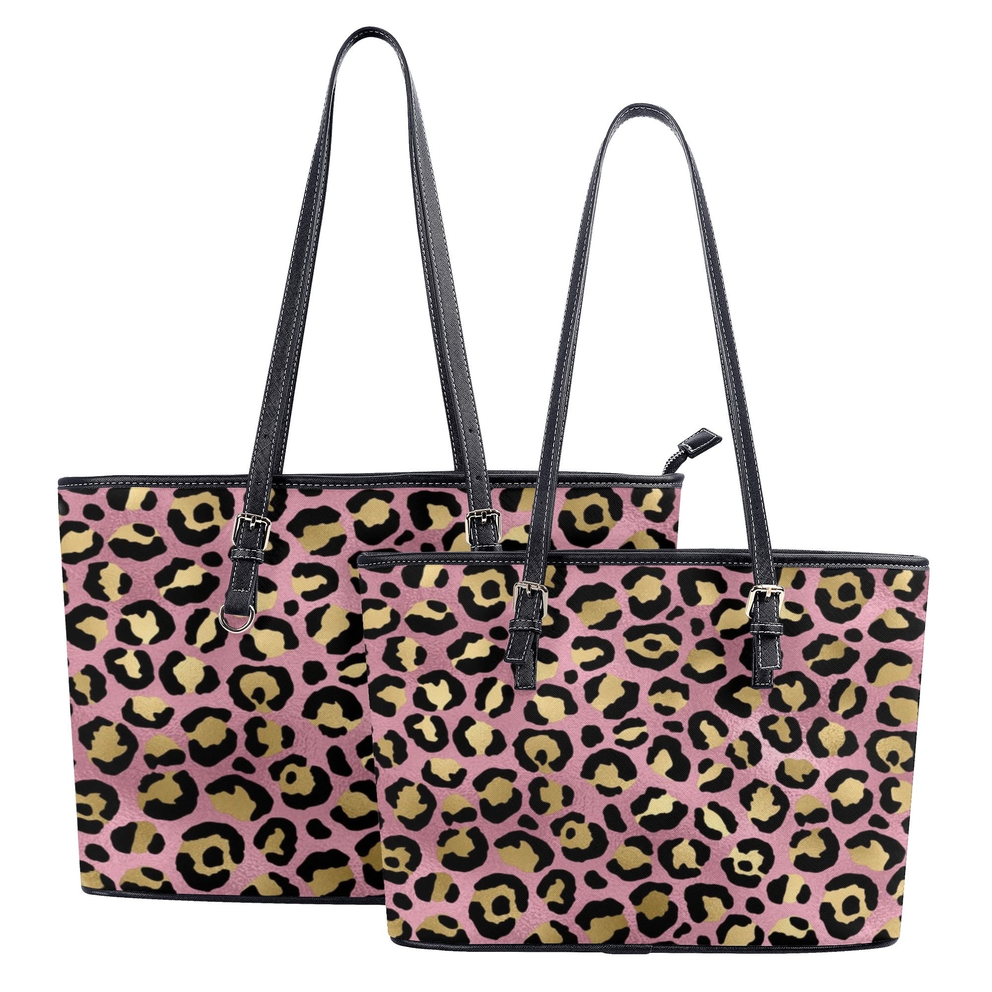 Pink Leopard Tote Bag - Offbeat Sweetie