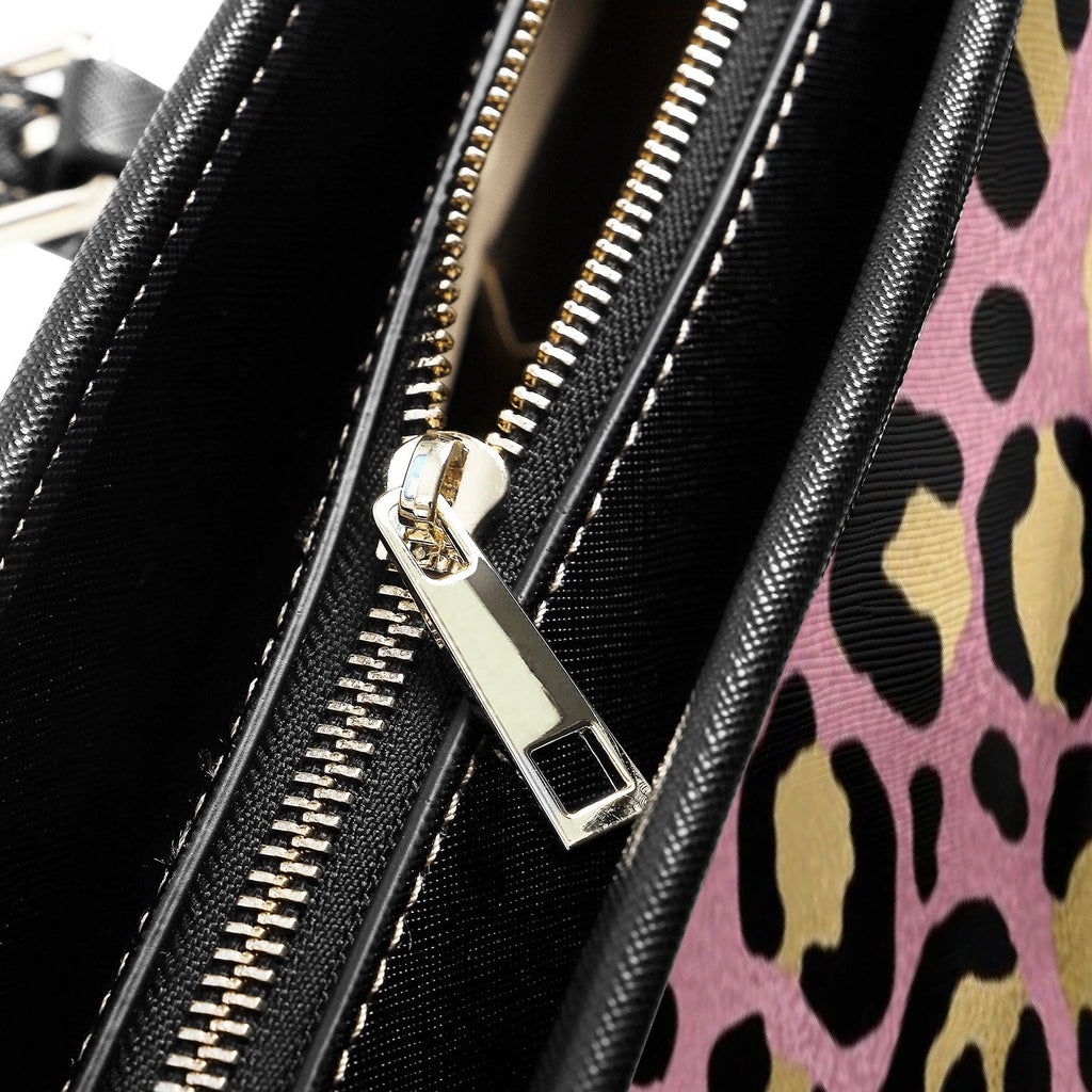 Pink Leopard Tote Bag - Offbeat Sweetie