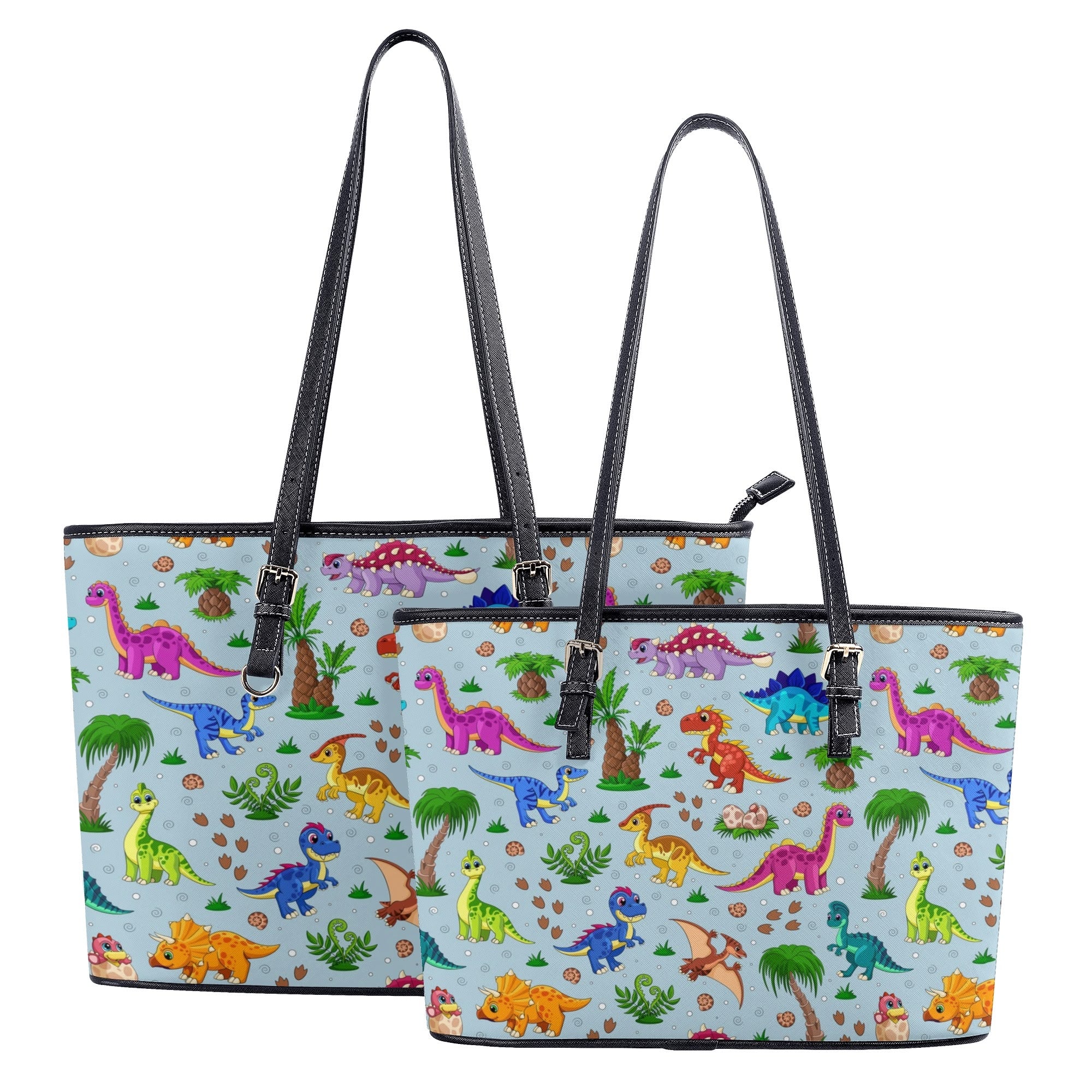 Blue Baby Dinos Tote Bag - Offbeat Sweetie