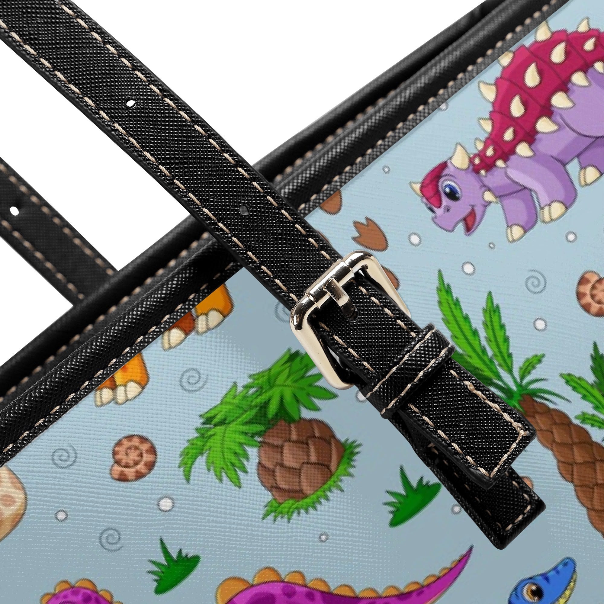 Blue Baby Dinos Tote Bag - Offbeat Sweetie