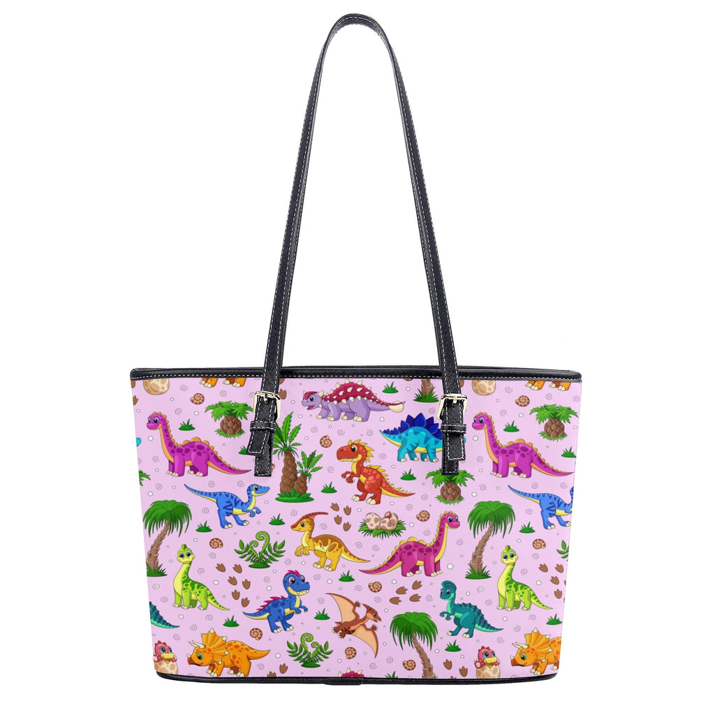 Pink Baby Dinos Tote Bag - Offbeat Sweetie