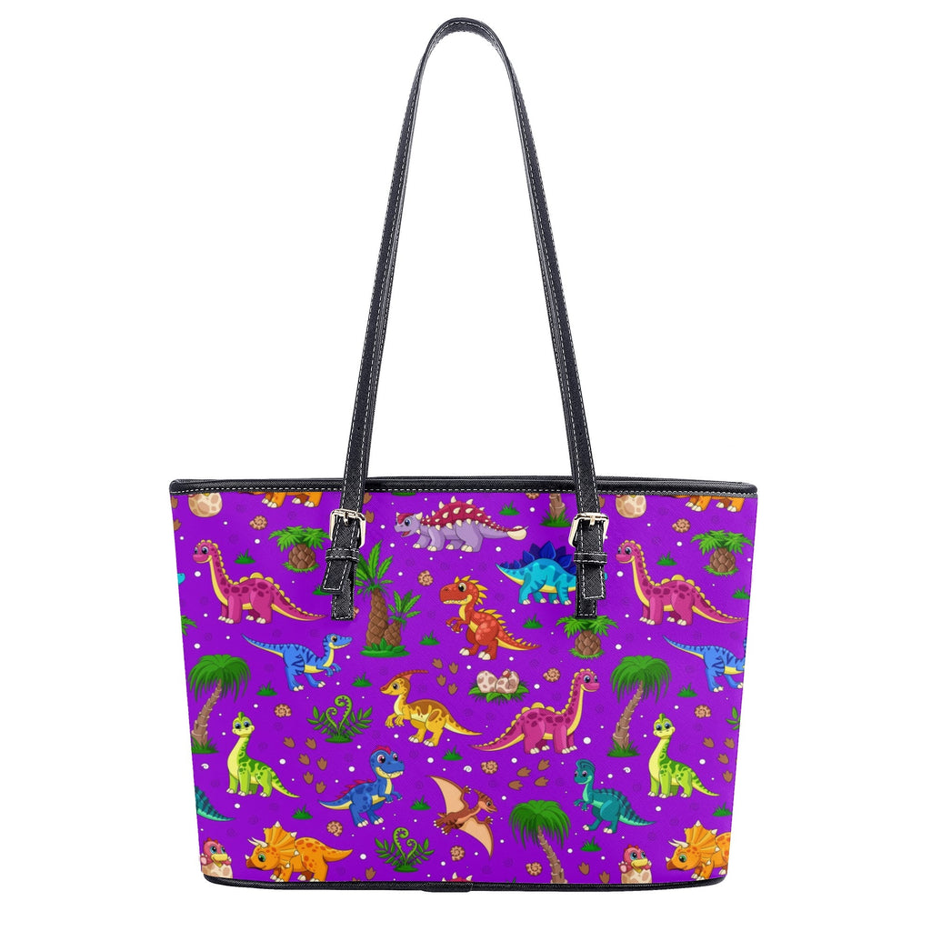 Purple Baby Dinos Tote Bag - Offbeat Sweetie