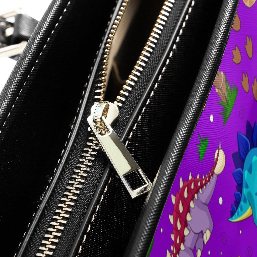 Purple Baby Dinos Tote Bag - Offbeat Sweetie