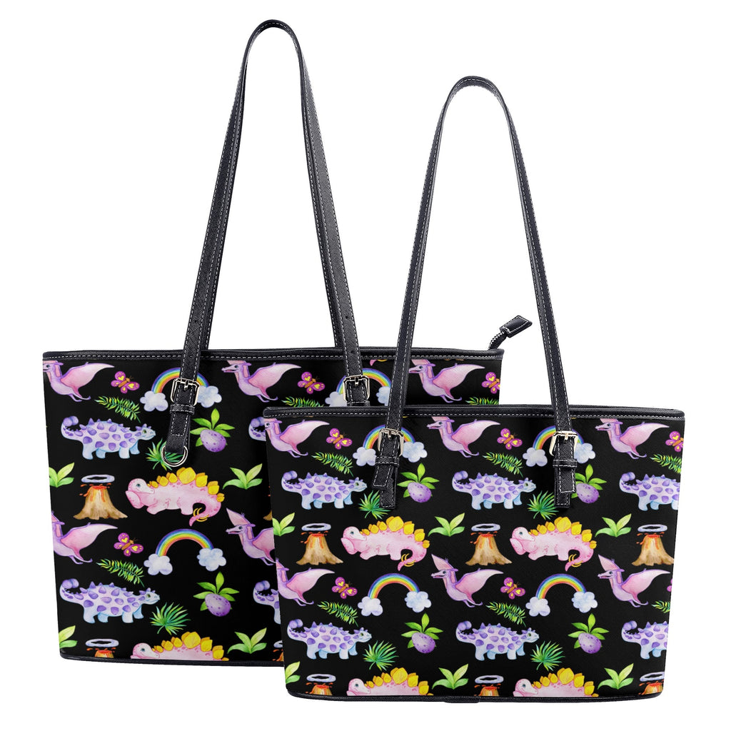 Happy Dinos Tote Bag - Offbeat Sweetie