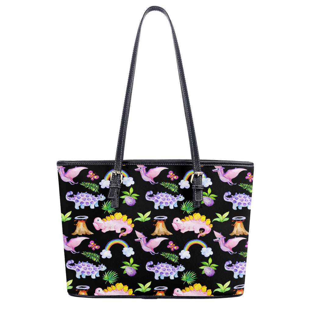 Happy Dinos Tote Bag - Offbeat Sweetie
