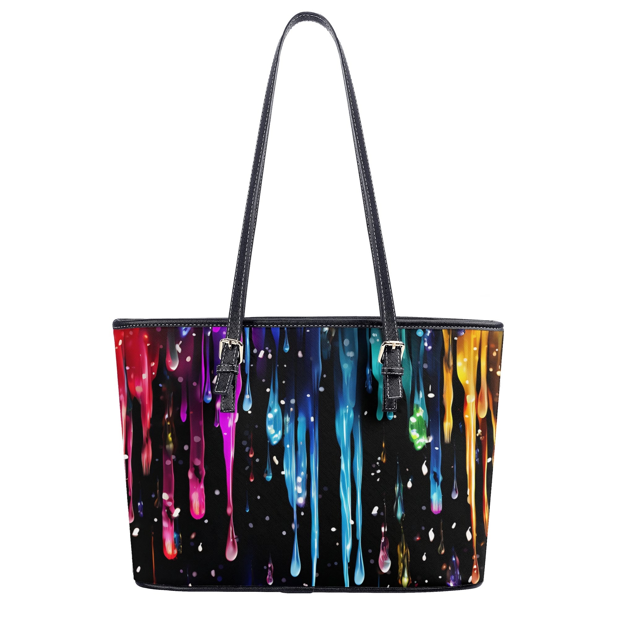 Rainbow Drips Tote Bag - Offbeat Sweetie