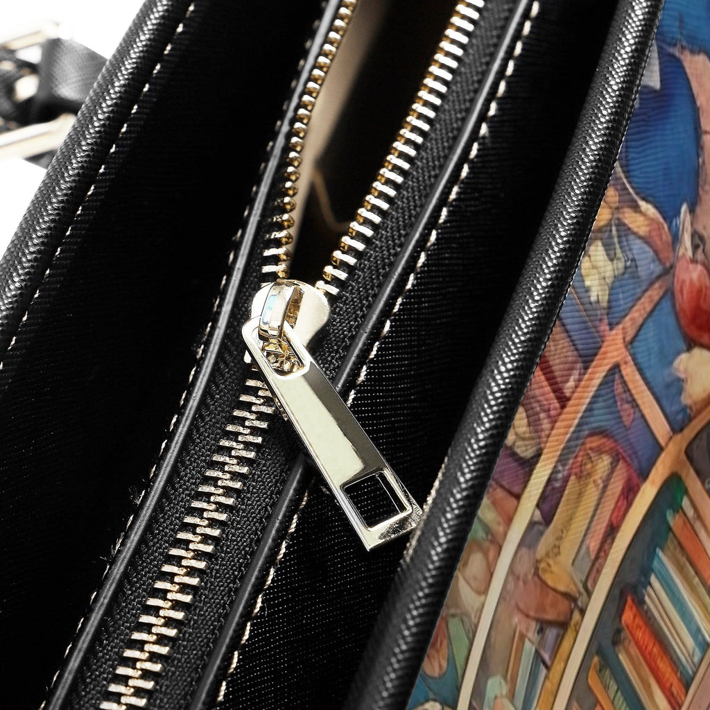 Tree Library Tote Bag - Offbeat Sweetie