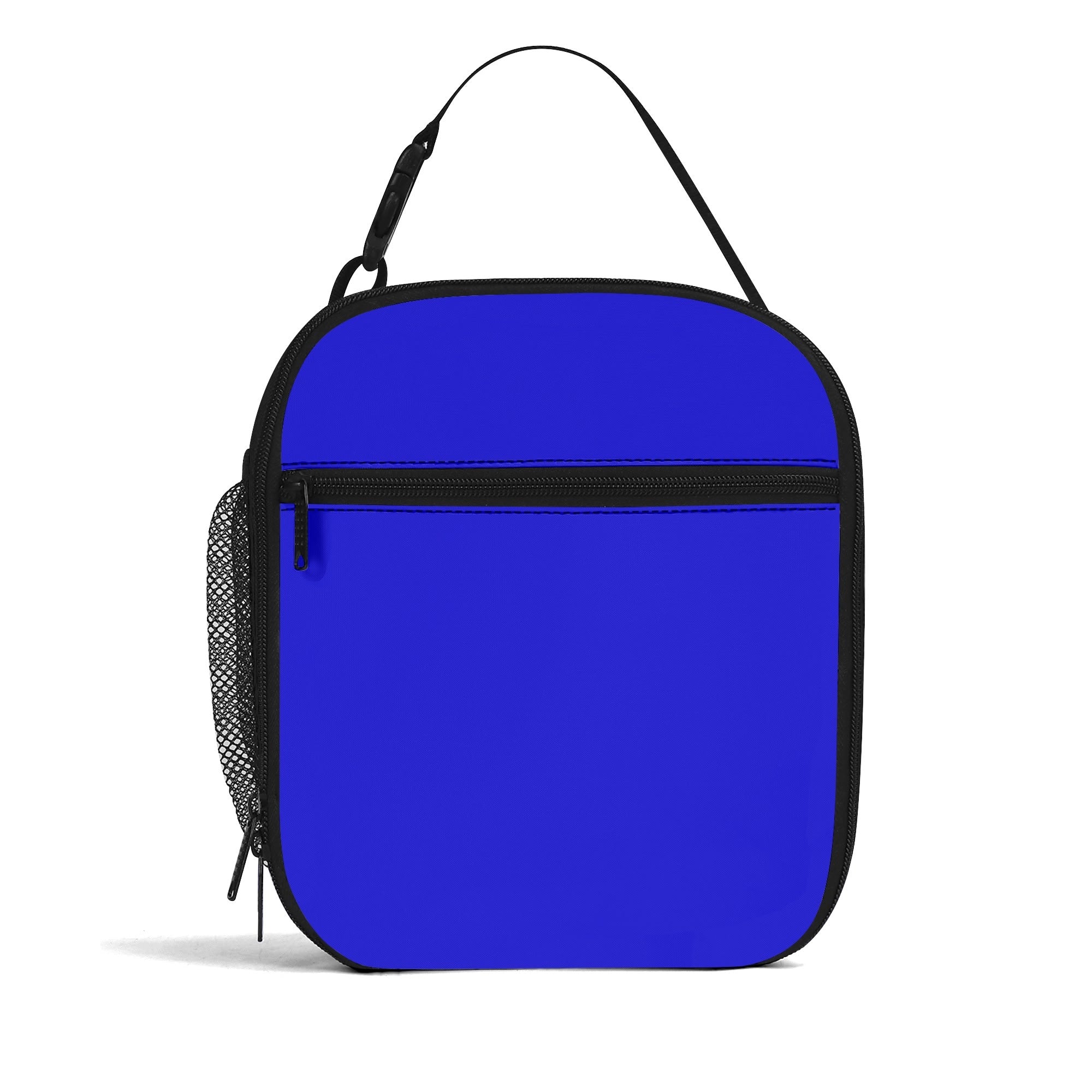 Vivid Blue Insulated Lunch Bag - Offbeat Sweetie