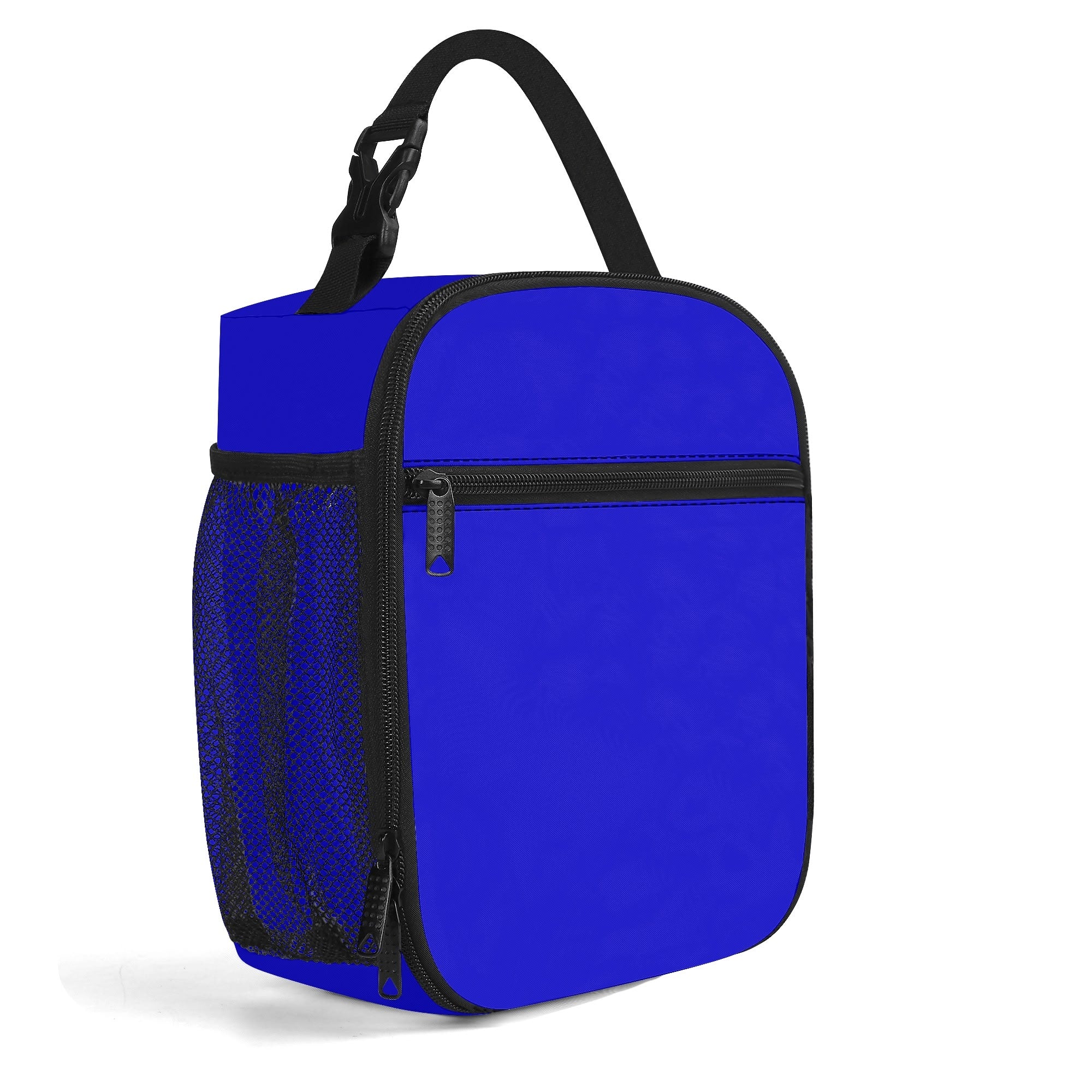 Vivid Blue Insulated Lunch Bag - Offbeat Sweetie