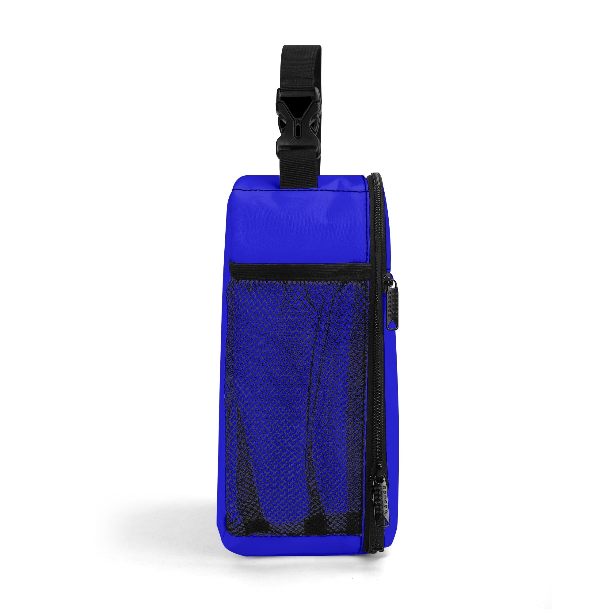 Vivid Blue Insulated Lunch Bag - Offbeat Sweetie