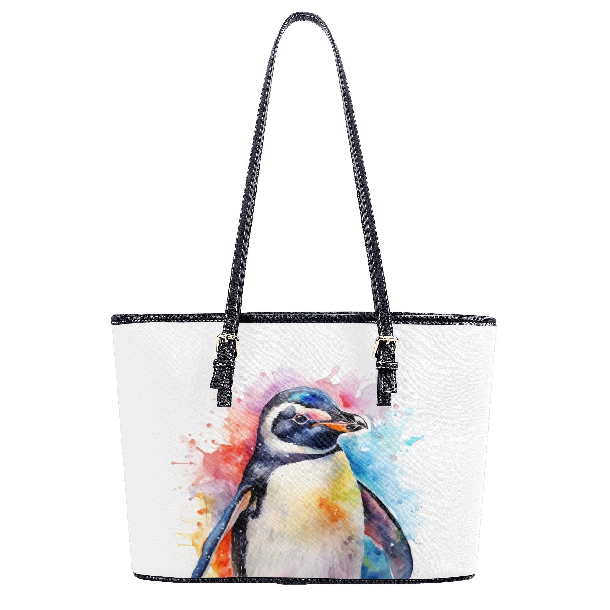 Watercolour Penguin Tote Bag - Offbeat Sweetie