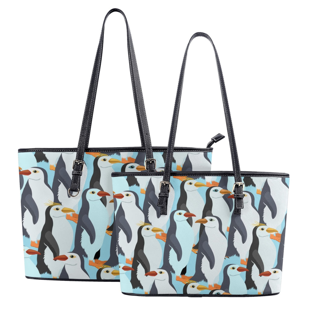 Penguin Party Tote Bag - Offbeat Sweetie