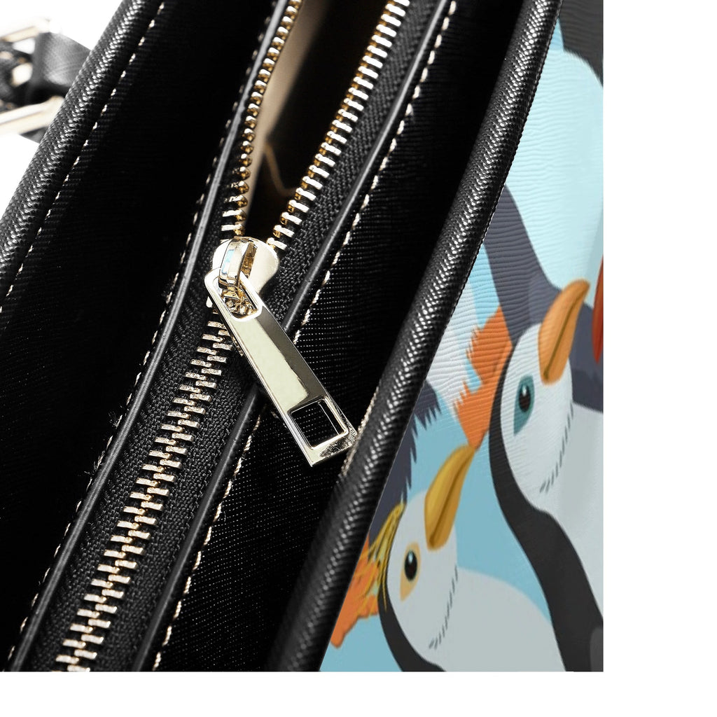 Penguin Party Tote Bag - Offbeat Sweetie