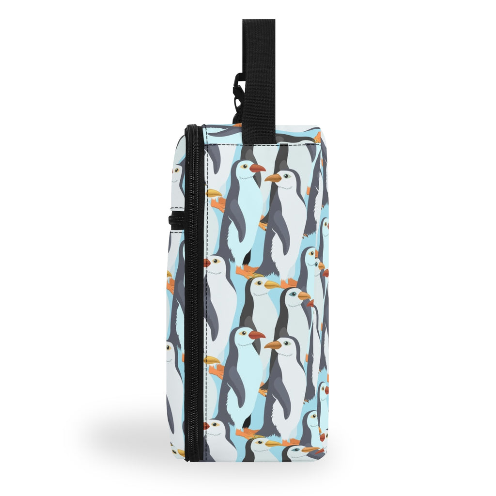 Penguin Party Insulated Lunch Bag - Offbeat Sweetie