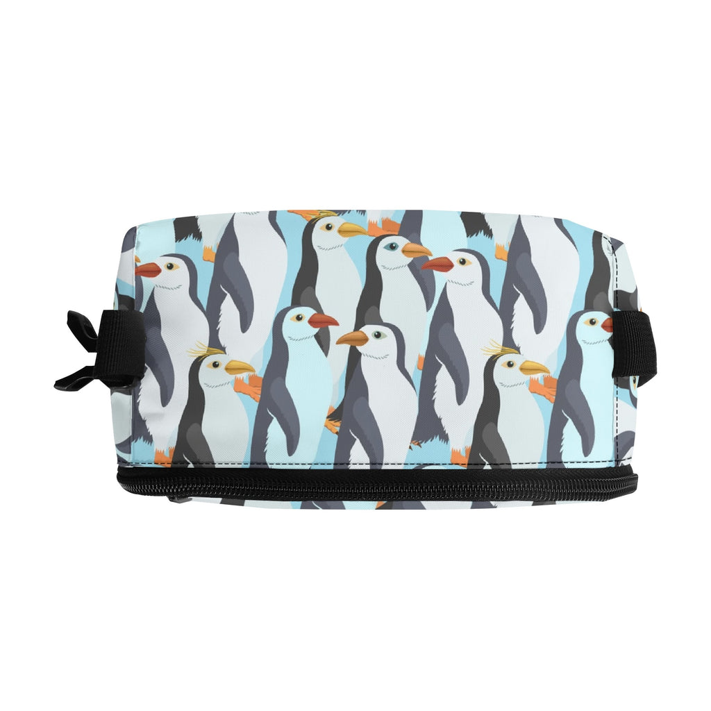 Penguin Party Insulated Lunch Bag - Offbeat Sweetie