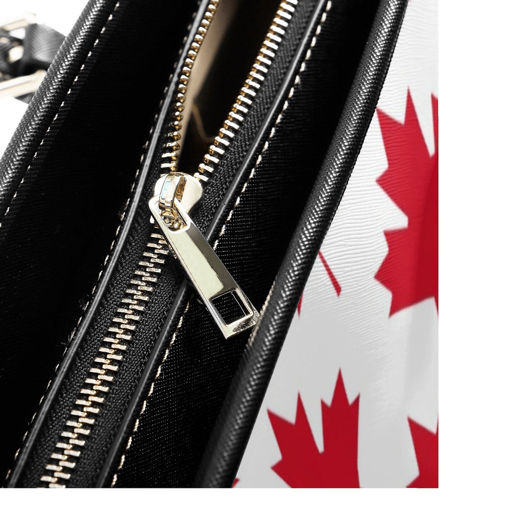 Maple Leaves White Tote Bag - Offbeat Sweetie