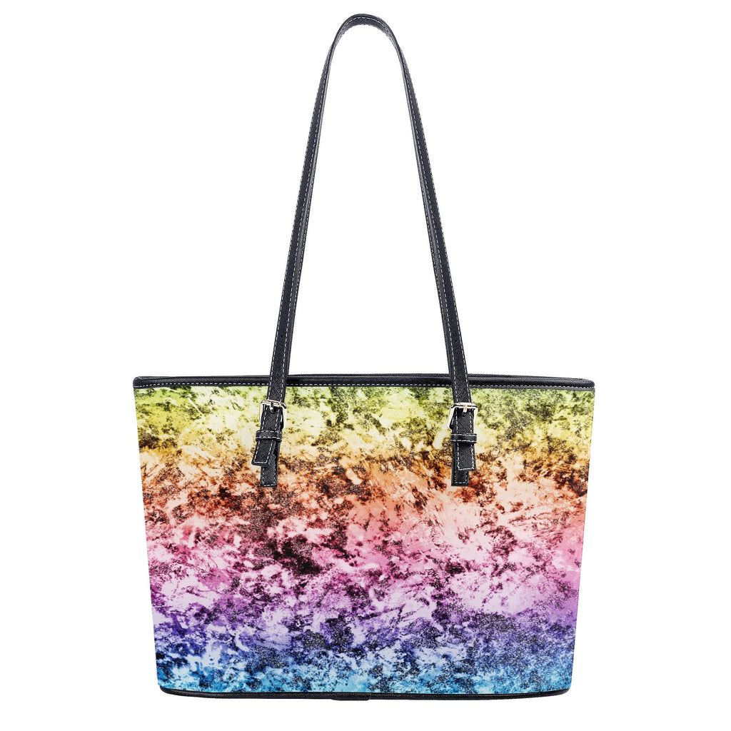 Rainbow Grunge Tote Bag - Offbeat Sweetie