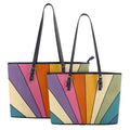 Retro Rainbow Tote Bag - Offbeat Sweetie
