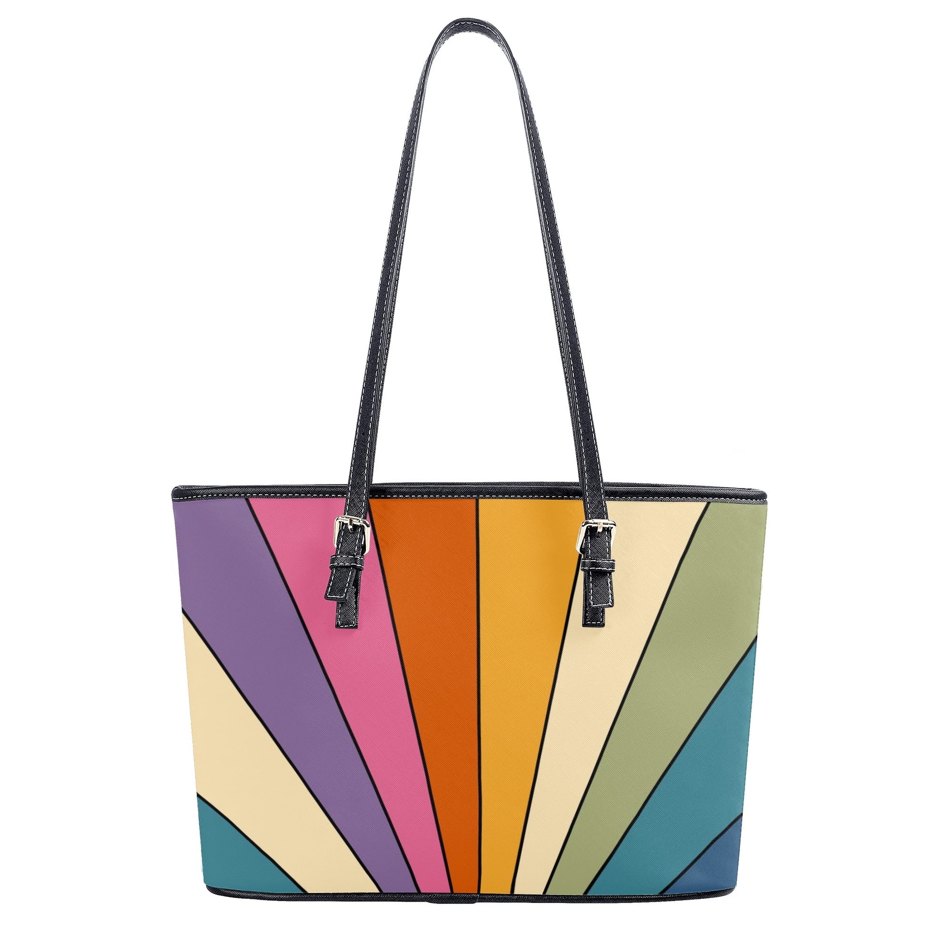 Retro Rainbow Tote Bag - Offbeat Sweetie