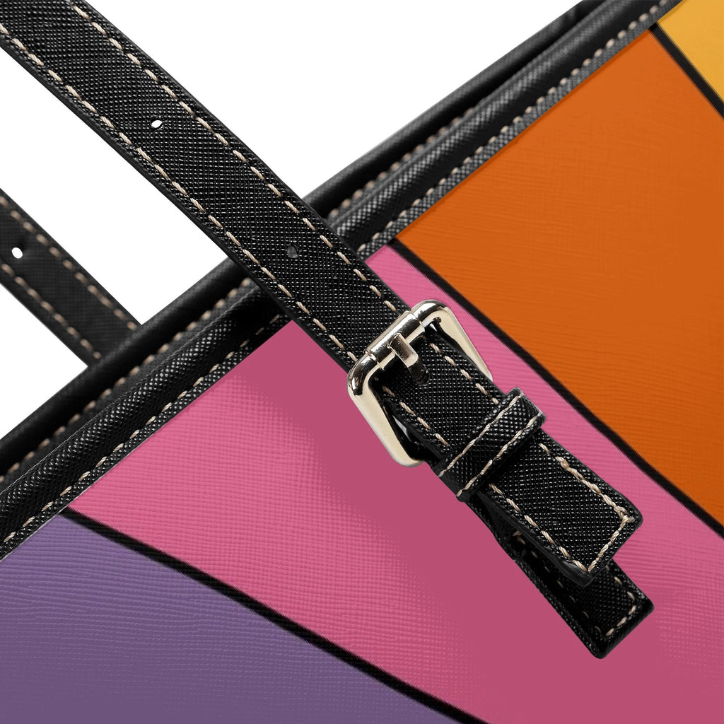 Retro Rainbow Tote Bag - Offbeat Sweetie