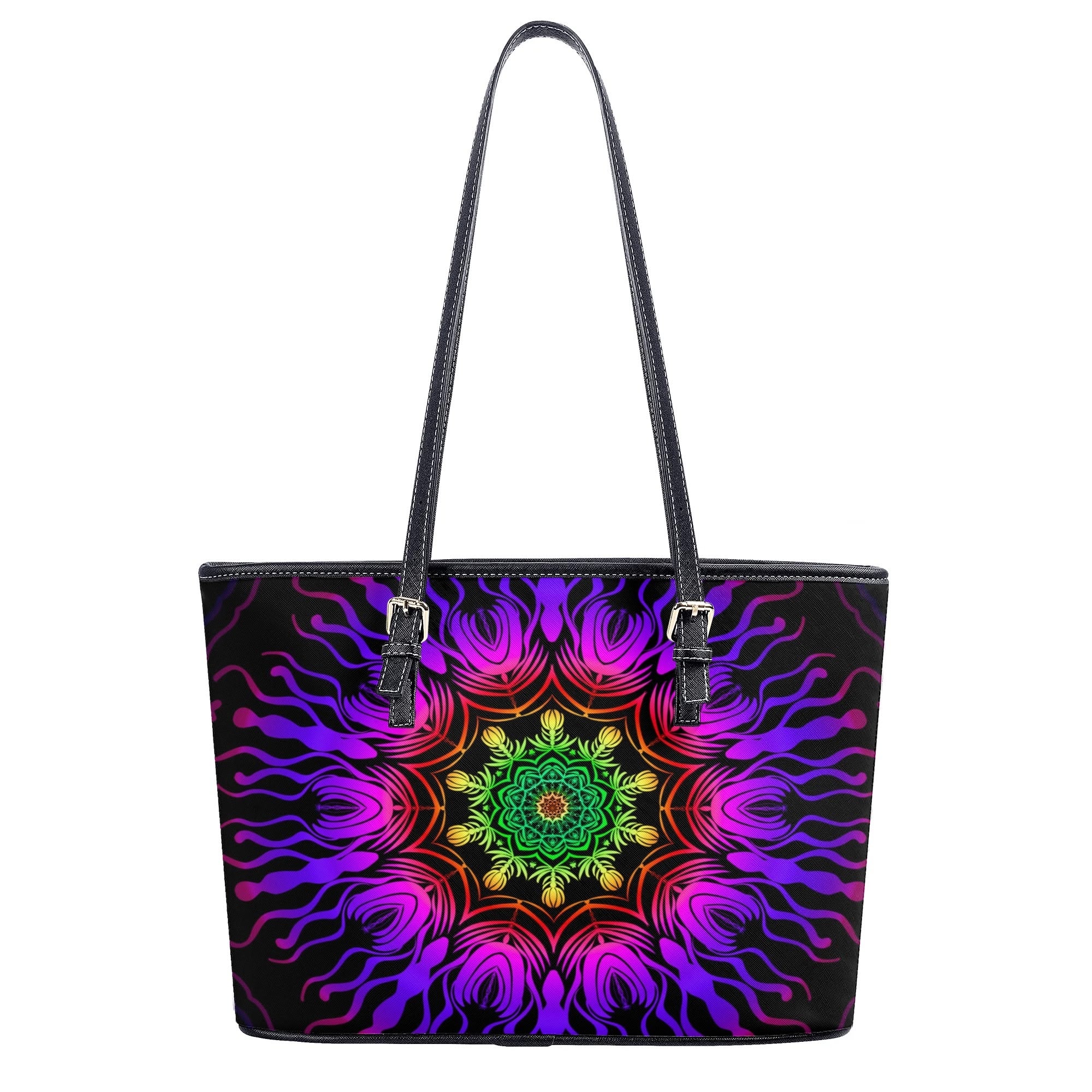 Purple Haze Mandala Tote Bag - Offbeat Sweetie