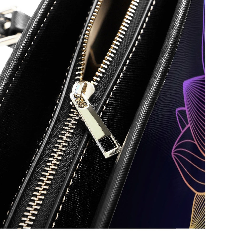 Rainbow Lotus Flowers Tote Bag - Offbeat Sweetie