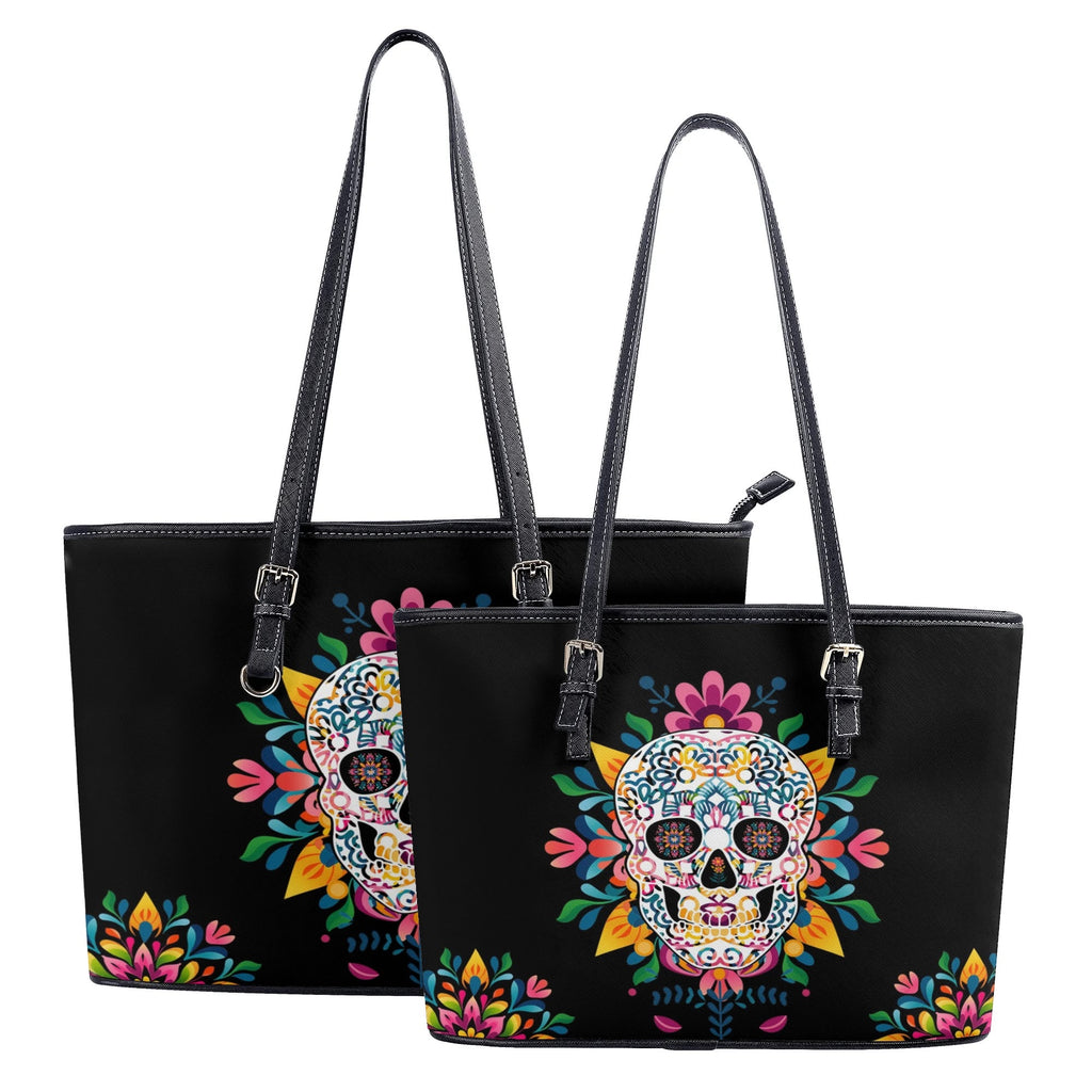 Sugar Skull Tote Bag - Offbeat Sweetie