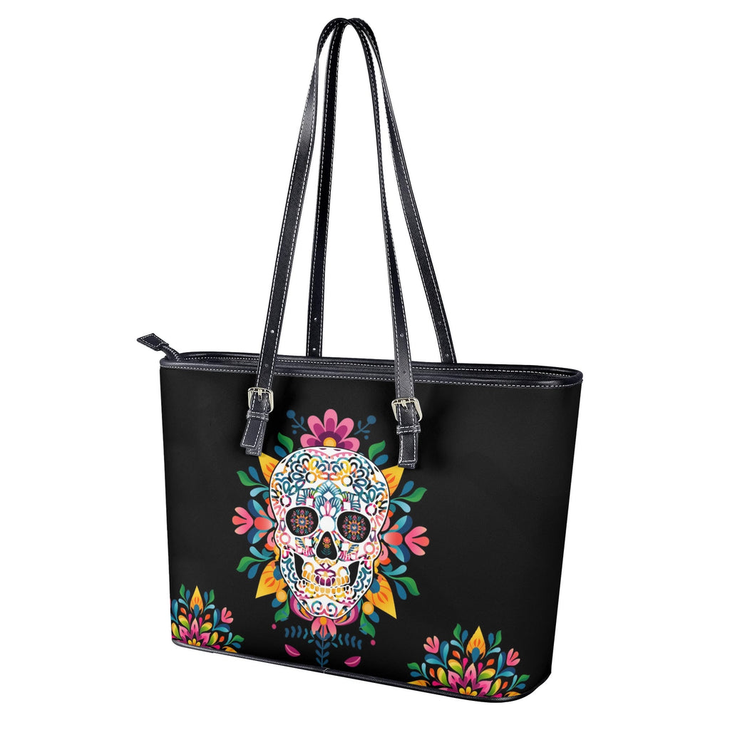 Sugar Skull Tote Bag - Offbeat Sweetie