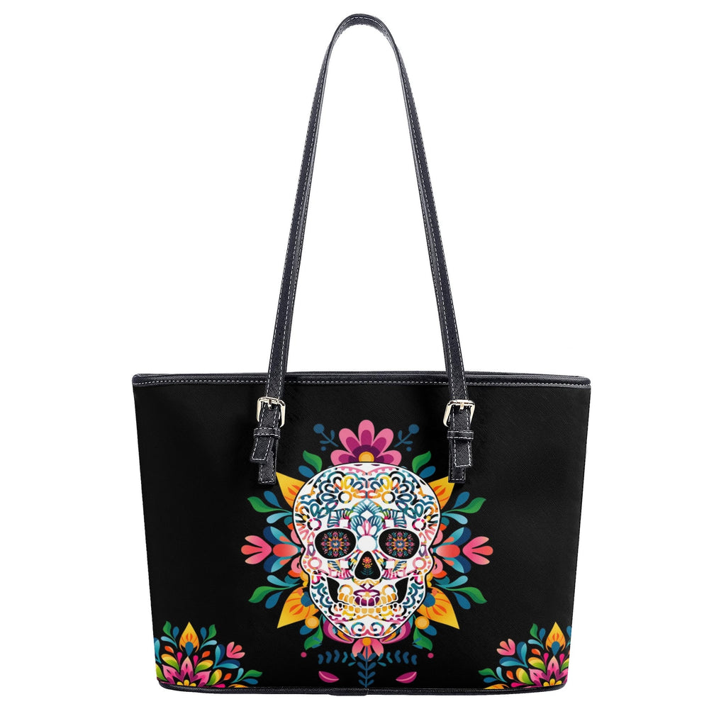 Sugar Skull Tote Bag - Offbeat Sweetie