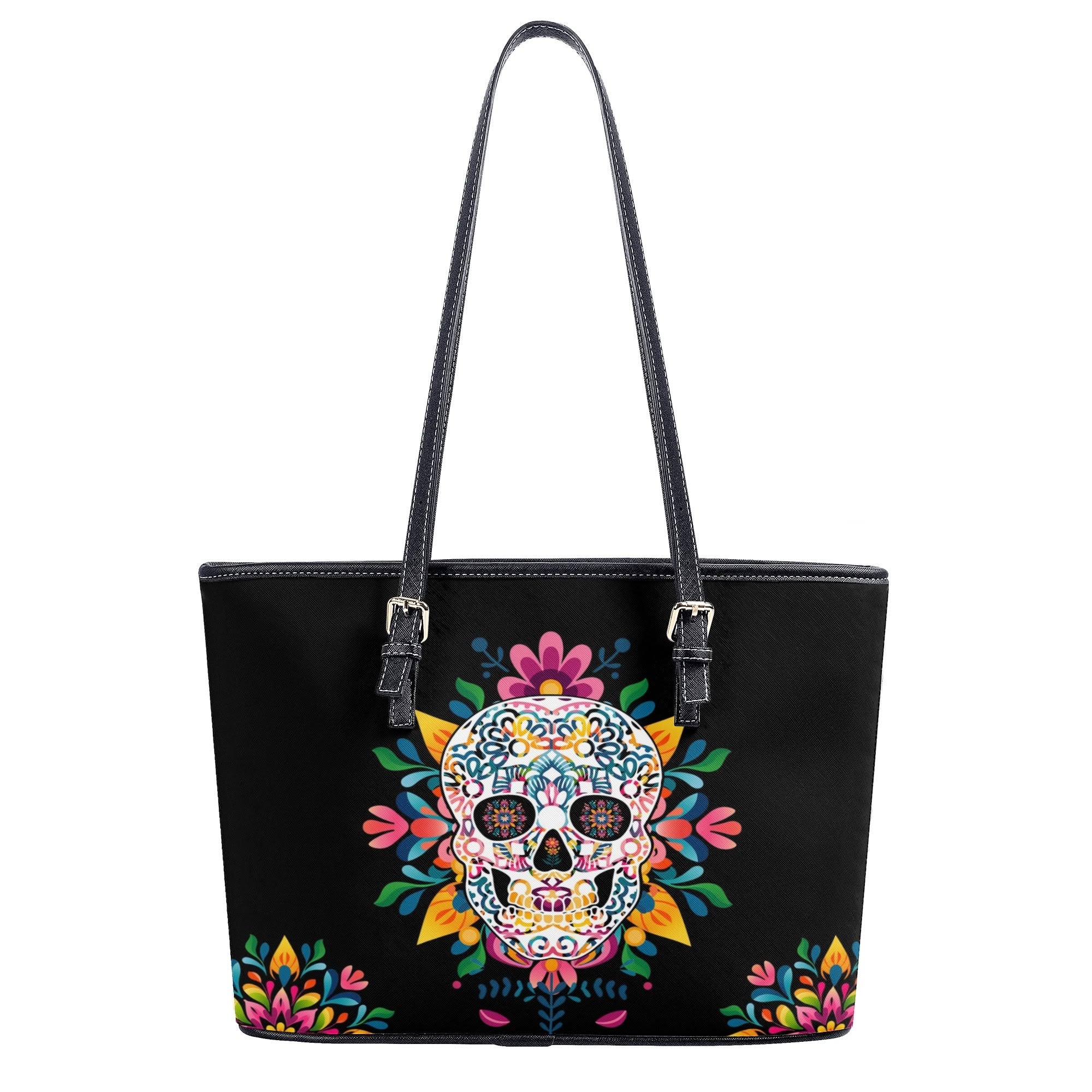 Sugar Skull Tote Bag - Offbeat Sweetie