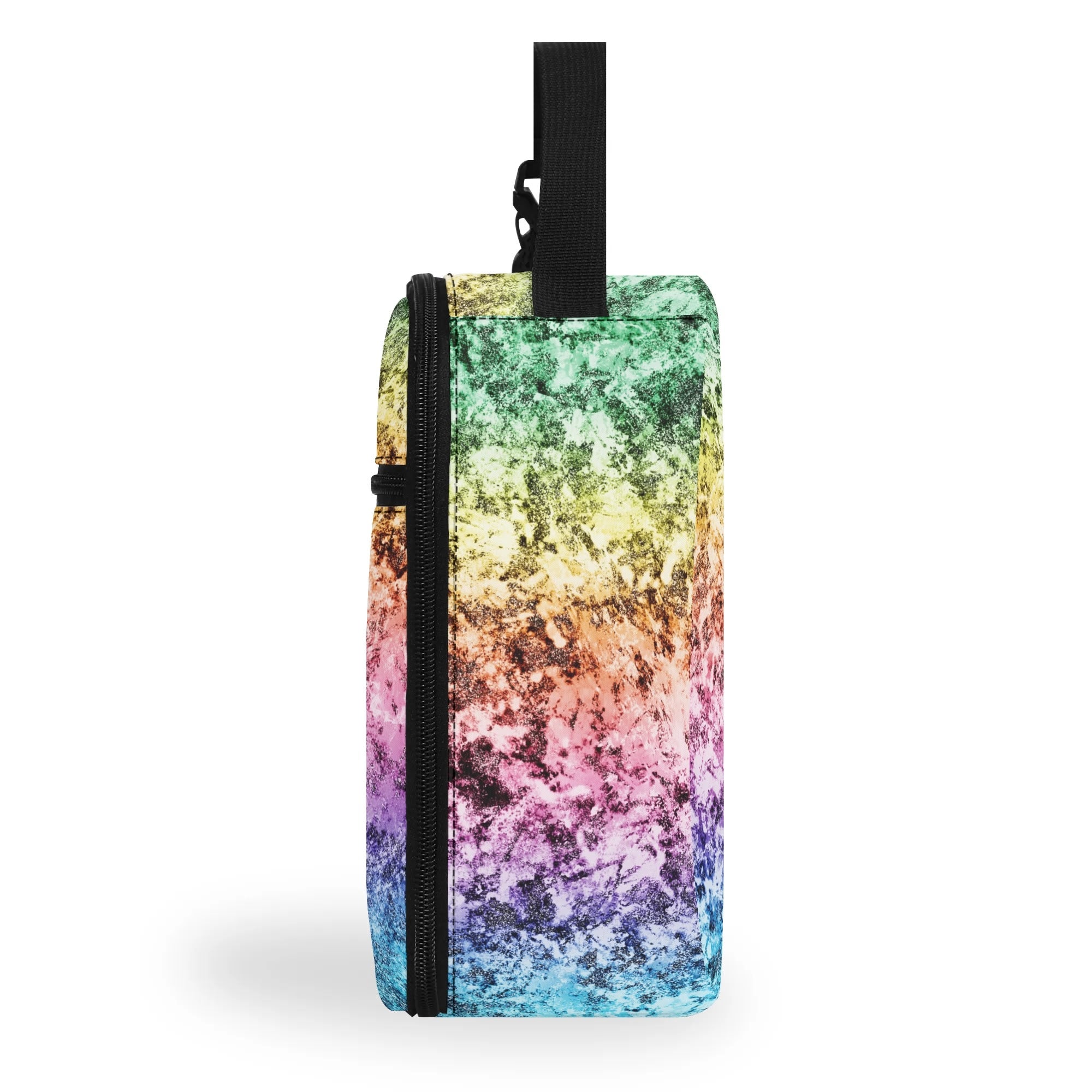 Rainbow Grunge Insulated Lunch Bag - Offbeat Sweetie