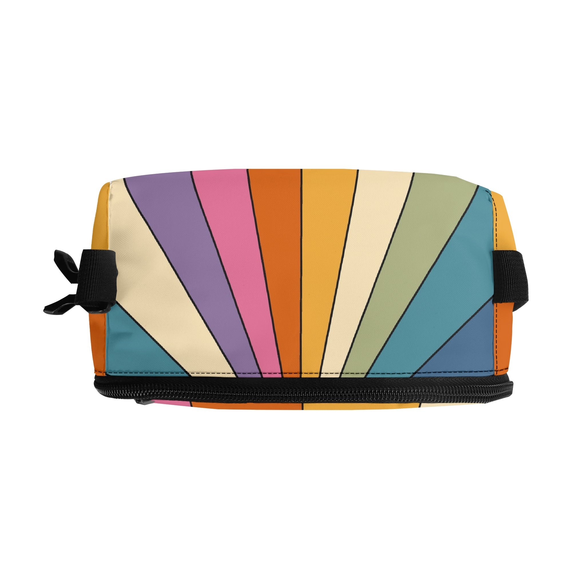 Retro Rainbow Insulated Lunch Bag - Offbeat Sweetie