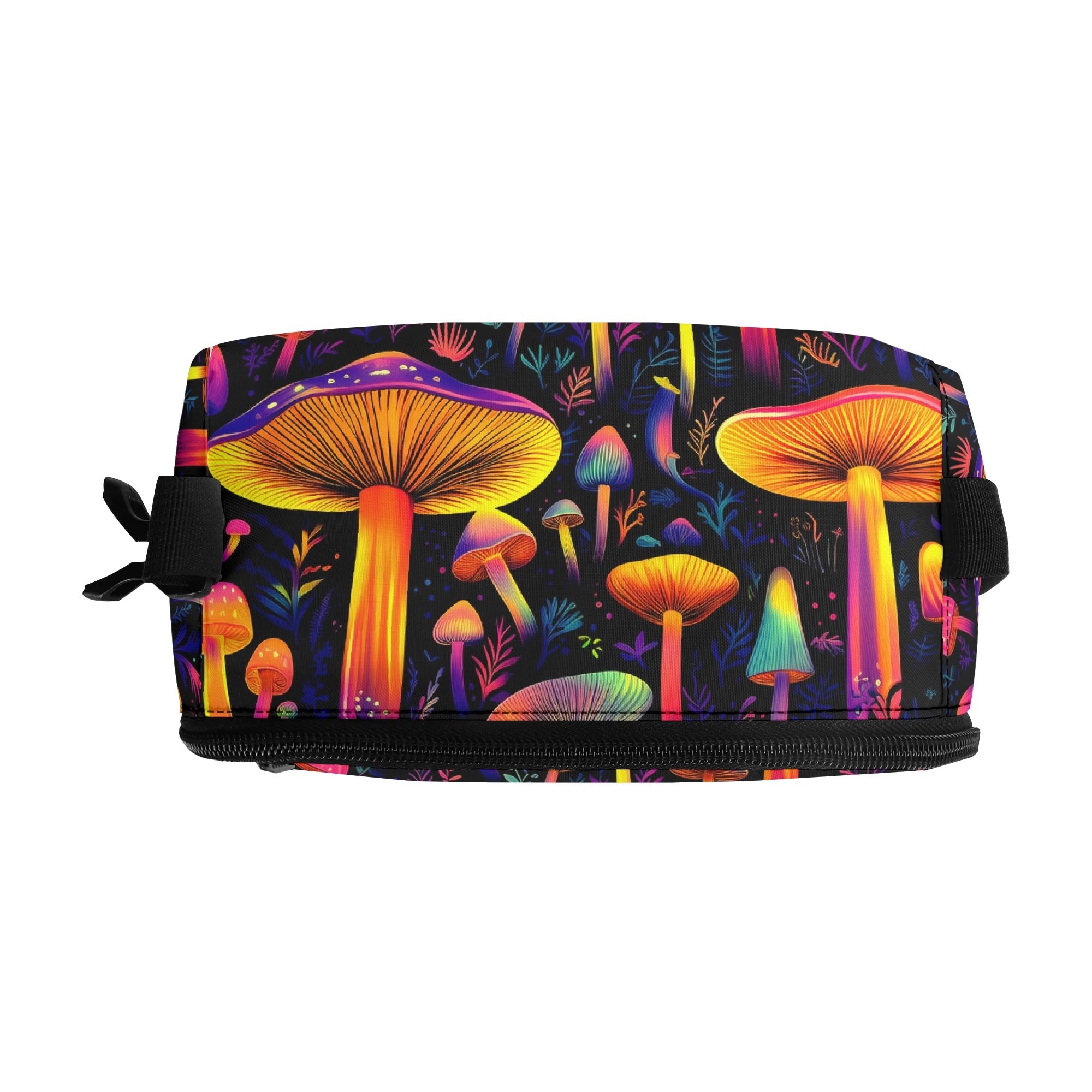 Neon Mushrooms Insulated Lunch Bag - Offbeat Sweetie