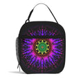 Purple Haze Mandala Insulated Lunch Bag - Offbeat Sweetie