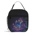 Rainbow Lotus Flowers Insulated Lunch Bag - Offbeat Sweetie