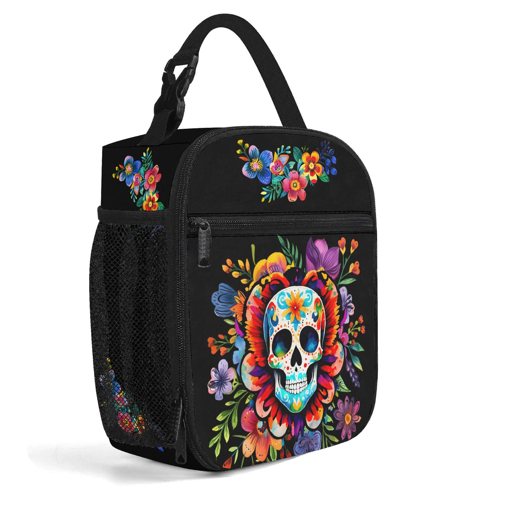 Day Of The Dead Insulated Lunch Bag - Offbeat Sweetie