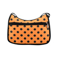 Pumpkin Pop Polka Dot Crossbody Bag