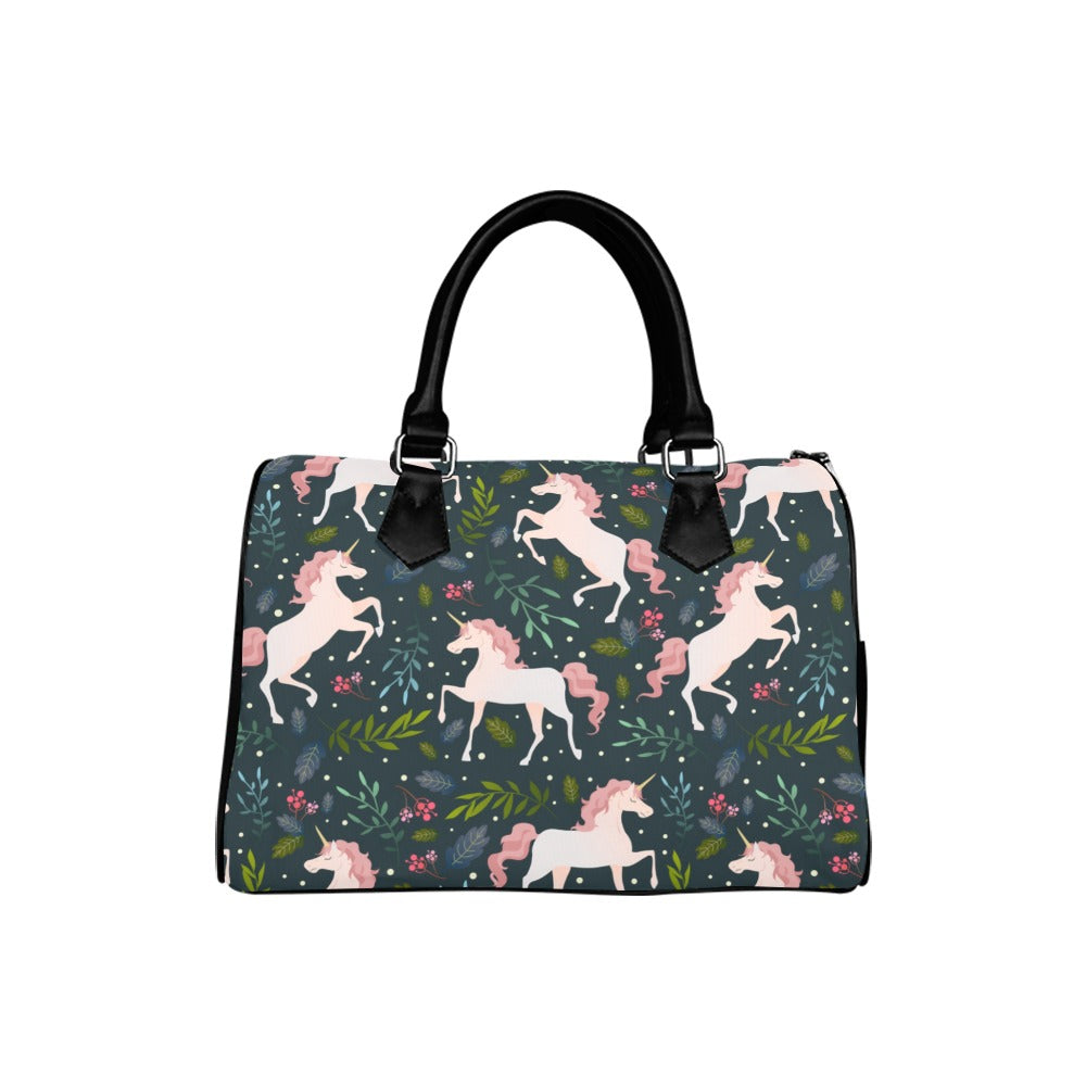 Unicorn Garden Boston Handbag - Offbeat Sweetie