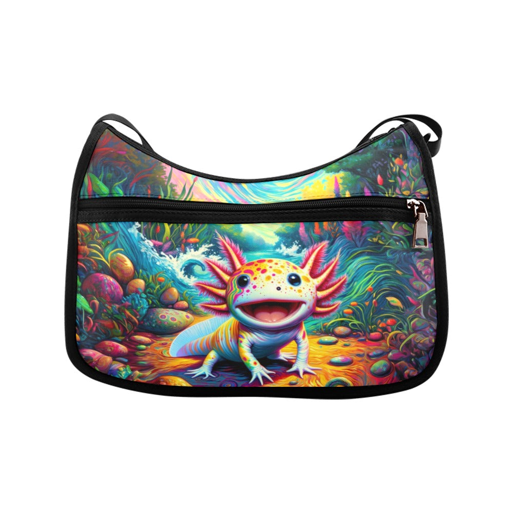 Adorable Axolotls Crossbody Bag - Offbeat Sweetie